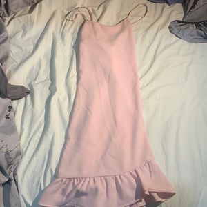 Pink Dress “Miss Behave” Size 12 Kids Mini Dress